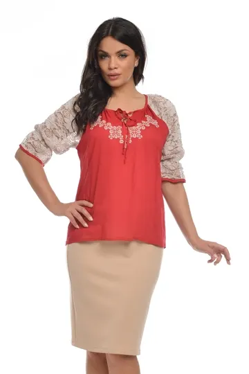 Fusta dama F06B bej nude, Dress to Impress | marimea 40