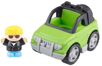Set de joacă PlayGo - Mașină cu figurină