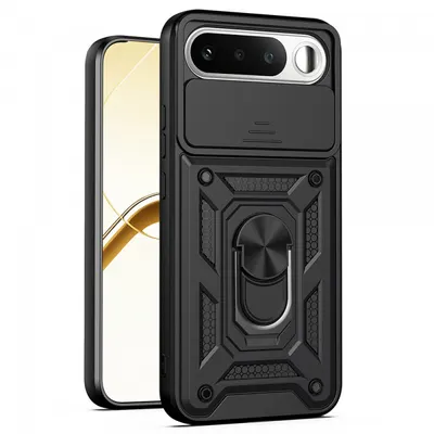 Husa pentru Realme 16, Techsuit, CamShield, Neagra