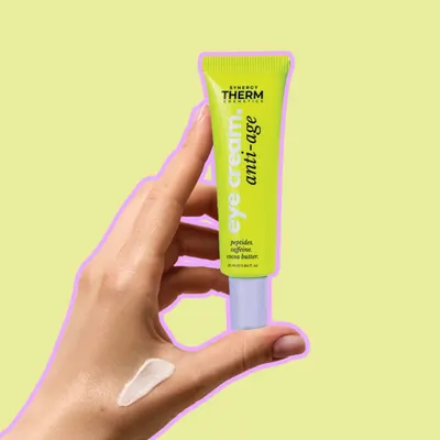 Cremă ochi anti cearcăne și antirid, Anti-Age Eye Cream, cu Cafeină și Peptide Dual Active