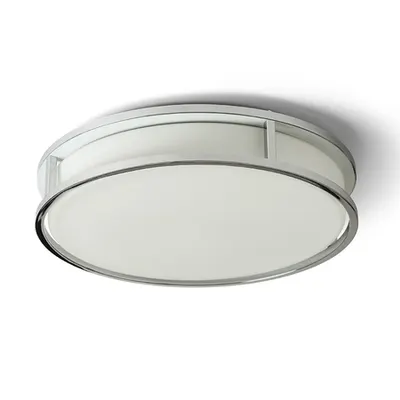 GRANDE LED 35 Plafoniera opal-colored sticla/crom 230V LED 24W IP44 3000K