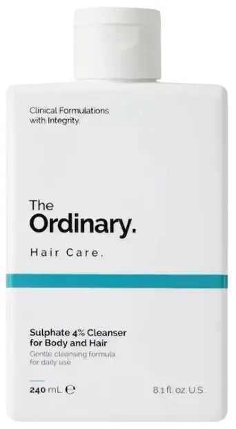The Ordinary Gel de curățare pentru corp și păr Sulphate 4%, 240 ml