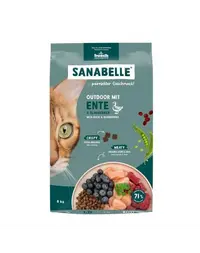SANABELLE Outdoor Rață 8 kg hrană pentru pisici de exterior