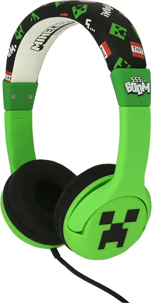 Căști OTL Technologies - Minecraft Creeper, verde