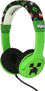 Căști OTL Technologies - Minecraft Creeper, verde