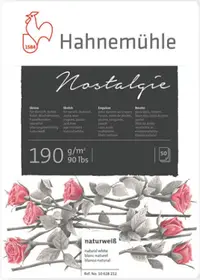 Caiet de schițe Hahnemuhle - Nostalgie, A5, 50 foi