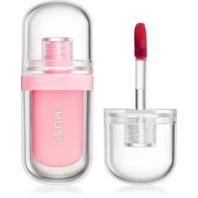 AMUSE Jel-Fit Tint luciu de buze rezistent pentru hidratare intensa culoare 02 Healthy Salmon 3.8 g