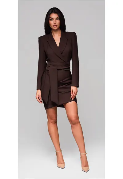 Rochie eleganta midi LA-OM-DLR166 - Maro