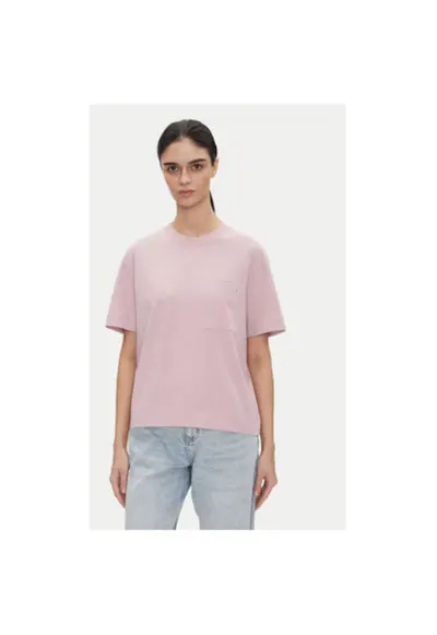 Tricou dama 112363619 - Bumbac - Mov - Mov