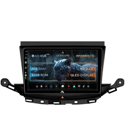 Navigatie Opel Astra K, Android, E-Octacore 2GB RAM + 32GB ROM, 9 Inch - AD-BGE9002+AD-BGRKIT251