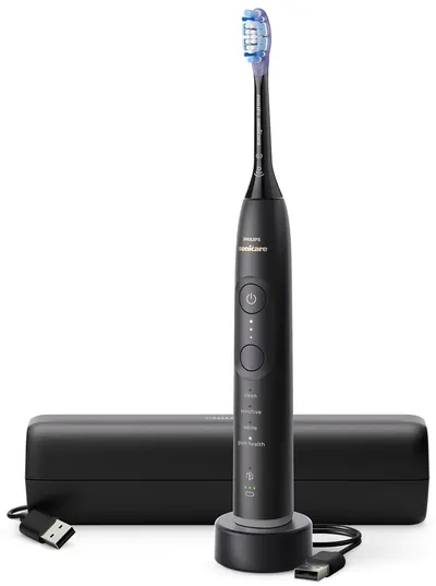 Periuță de dinți electrică Philips - Sonicare 7100, 1 vârf, negru