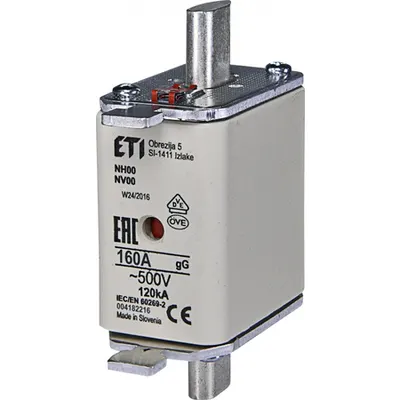 Nh Nh00 Gg 160a/500v