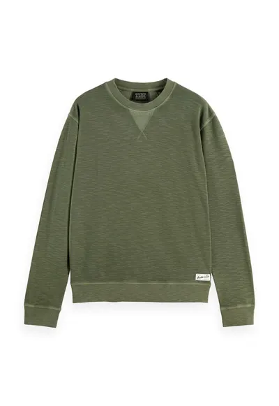 Bluza uni de trening cu model structurat - Verde