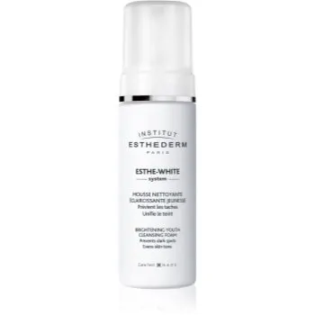 Institut Esthederm Esthe White Brightening Youth Cleansing Foam spuma de curatat cu efect de albire