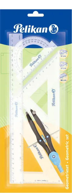 Set de instrumente de desen tehni Pelikan - 5 piese