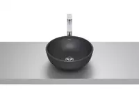 Lavoar Roca Optica A327C12080, montare pe blat, 35 cm, mat, Negru