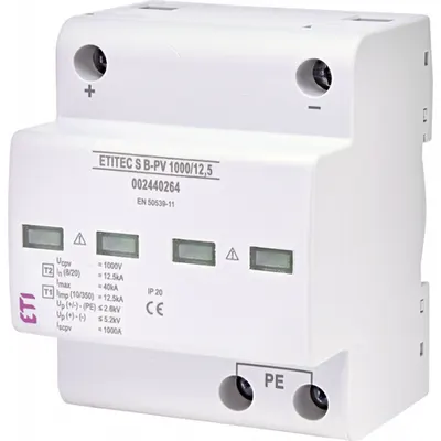 ETITEC S B-PV Descarcatoare Tip1 modular, serie noua ETITEC S B-PV 1000/12,5