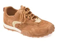 Pantofi sport GRYXX maro, 6235, din material textil si piele naturala