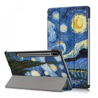 Husa pentru Lenovo Idea Tab 11, Techsuit, FoldPro Starry Night, Multicolor