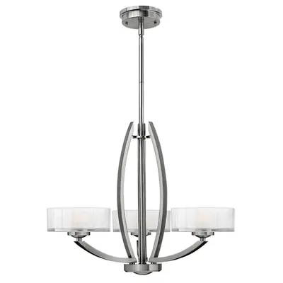 Corp de iluminat suspendat, lustra Meridian 3 Light Chandelier