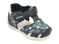 Sandale GEOX bleumarin, B556EC, din piele ecologica