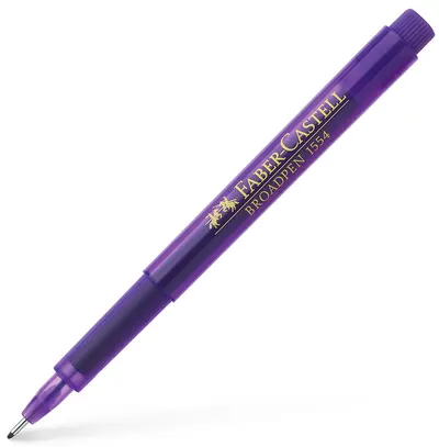 Liner Faber-Castell 1554 - Violet, 0.8 mm