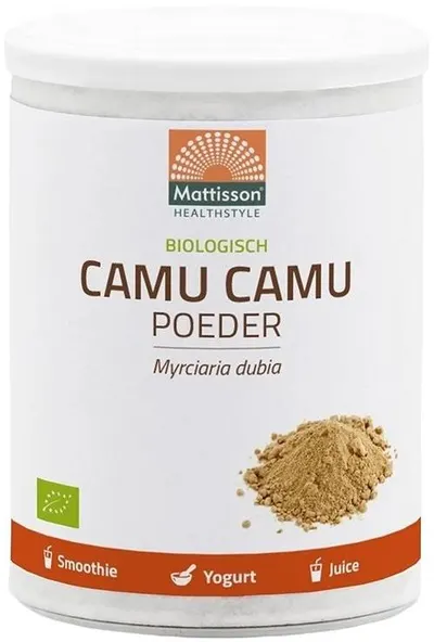 Mattisson Healthstyle Pudră organică de Camu Camu, 120 g
