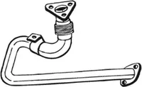 Teava evacuare fata TOYOTA LAND CRUISER 2.4D intre 1985-1990