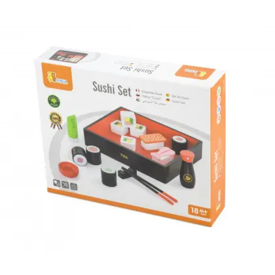 Set sushi din lemn, Viga