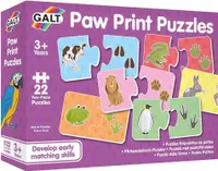 Puzzle educațional Galt - Pe urmele animalelor