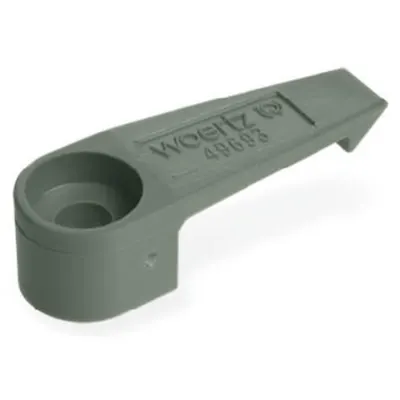 Fixing clamps; Plastic