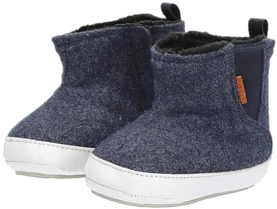 Papucei de iarnă pentru bebeluși Sterntaler - Velcro, 15/16 mărimea, 4-6 luni, albaștri