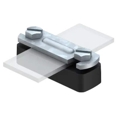 Spacer clip for flat conductor, with polyamide base | Type 833 35