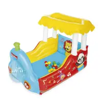 Tren gonflabil cu 25 de bile Bestway Fisher Price 132 x 94 x 89 cm