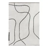 Covor fildeș lavabil din bumbac 100x140 cm Shadow – Mette Ditmer Denmark
