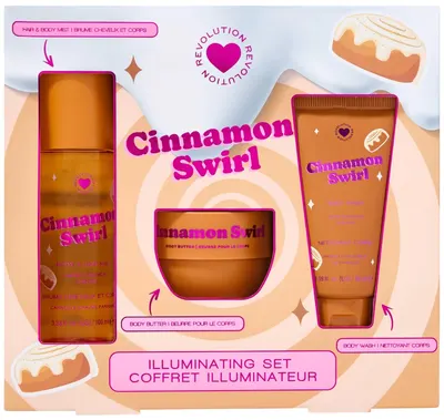 I Heart Revolution Set cadou Cinnamon Swirl, 3 piese