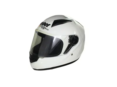 Casca moto integrala adulti, Safebet HF-111K, culoare alb, marime L