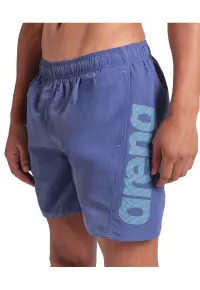 Pantaloni scurti Fundamentals Logo - Albastru prafuit