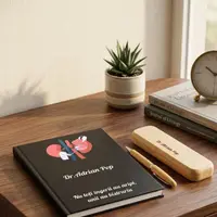 Cadou pentru Doctor Nefrolog- Agenda personalizata + set scris