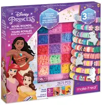 Set creativ Make it Real - Creează-ți brățări, Prințesele Disney