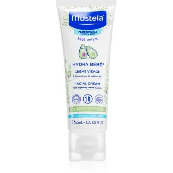 Mustela Bébé Hydra Bébé crema de fata hidratanta pentru nou-nascuti si copii