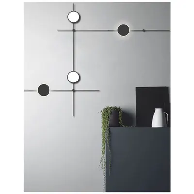 Sistem iluminat pe sina MAGNA Magnetic Wall Structure Nisipiu Negru Aluminiu IP20 Included Driver 120 Wat AC85-265V Output 24V DC