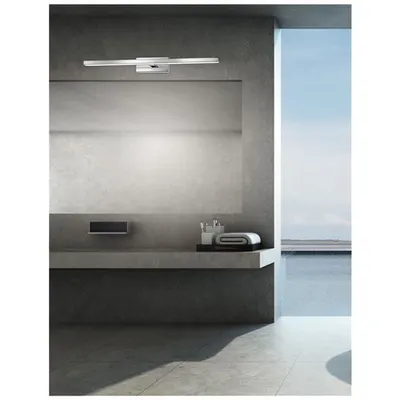 Corp de iluminat pentru baie MODENA Crom Aluminiu & Acrylic LED 18W 1513Lm 3000K IP44