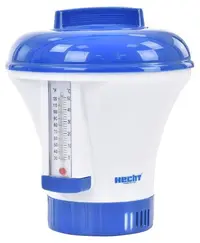 Dozator plutitor pentru piscină Hecht - 060705, 20 / 200 gr, cu termometru