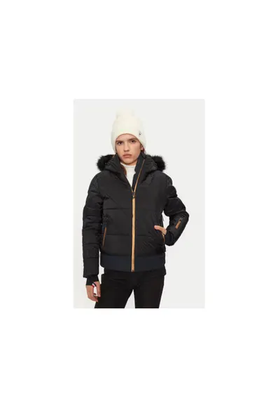 Geaca ski dama - 304735660 - Poliamida - Negru - Negru