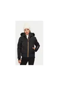 Geaca ski dama - 304735660 - Poliamida - Negru - Negru
