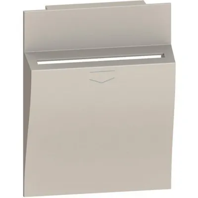 L.NOW - placa Intrerupator cartela 2M nisip