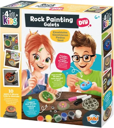 Set creativ Buki France - Pictură pe stâncă