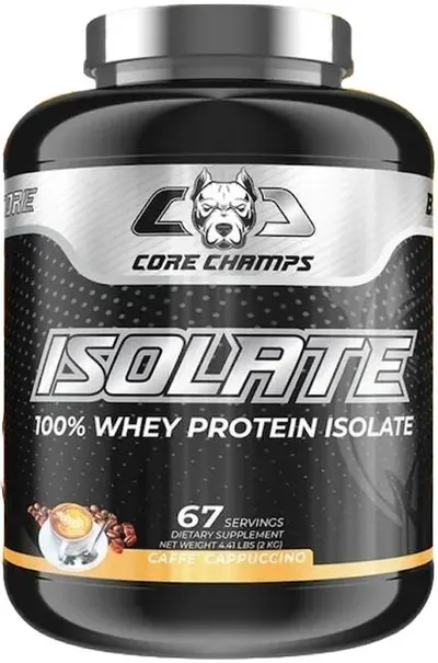 100% Whey Isolate, cappuccino, 2000 g, Core Champs by Kai Greene