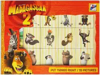 Joc puzzle din lemn Woodyland - Madagascar 2